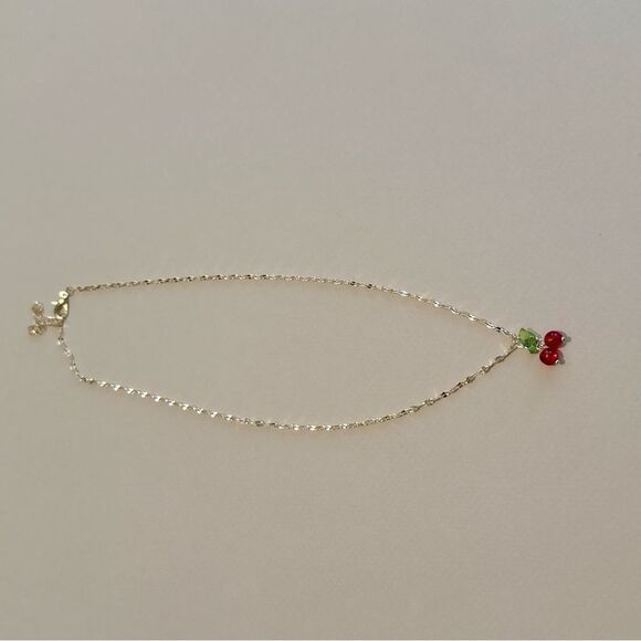 Cherry Pendant Necklace #1563 - Picture 2 of 4